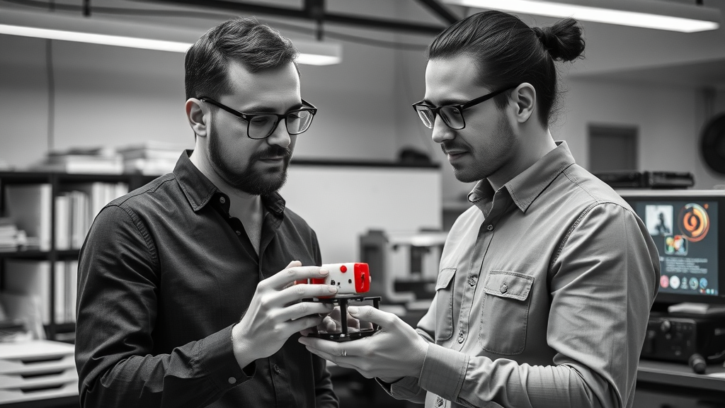 innovative product designer and marketer developing prototype product development business growth through marketing