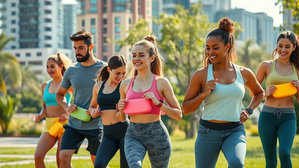 fitness-oriented millennials target audience marketing urban park