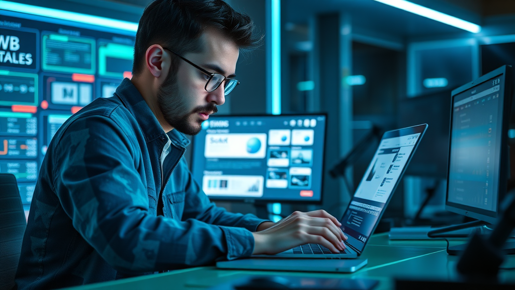 web designer optimizing a high-converting landing page for increased sales