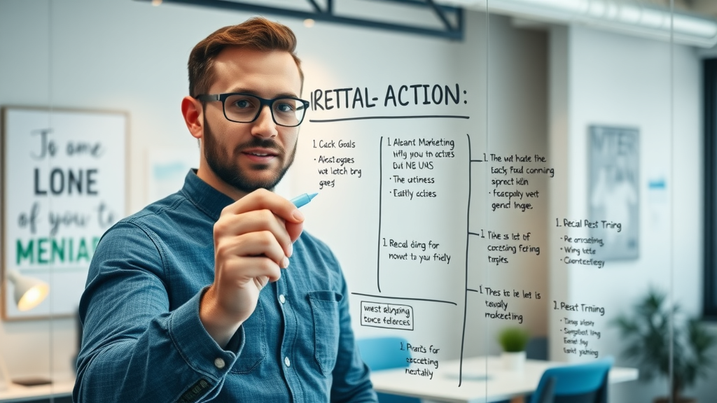 creating marketing action plan buyer persona target audience marketing